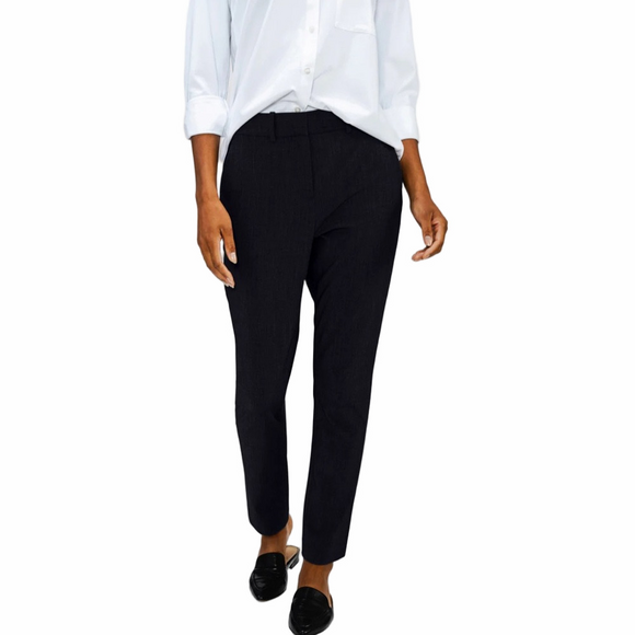 Ministry of Supply Pants - Ministry of Supply Women's Velocity Straight Leg Pant Black Trousers Size 6